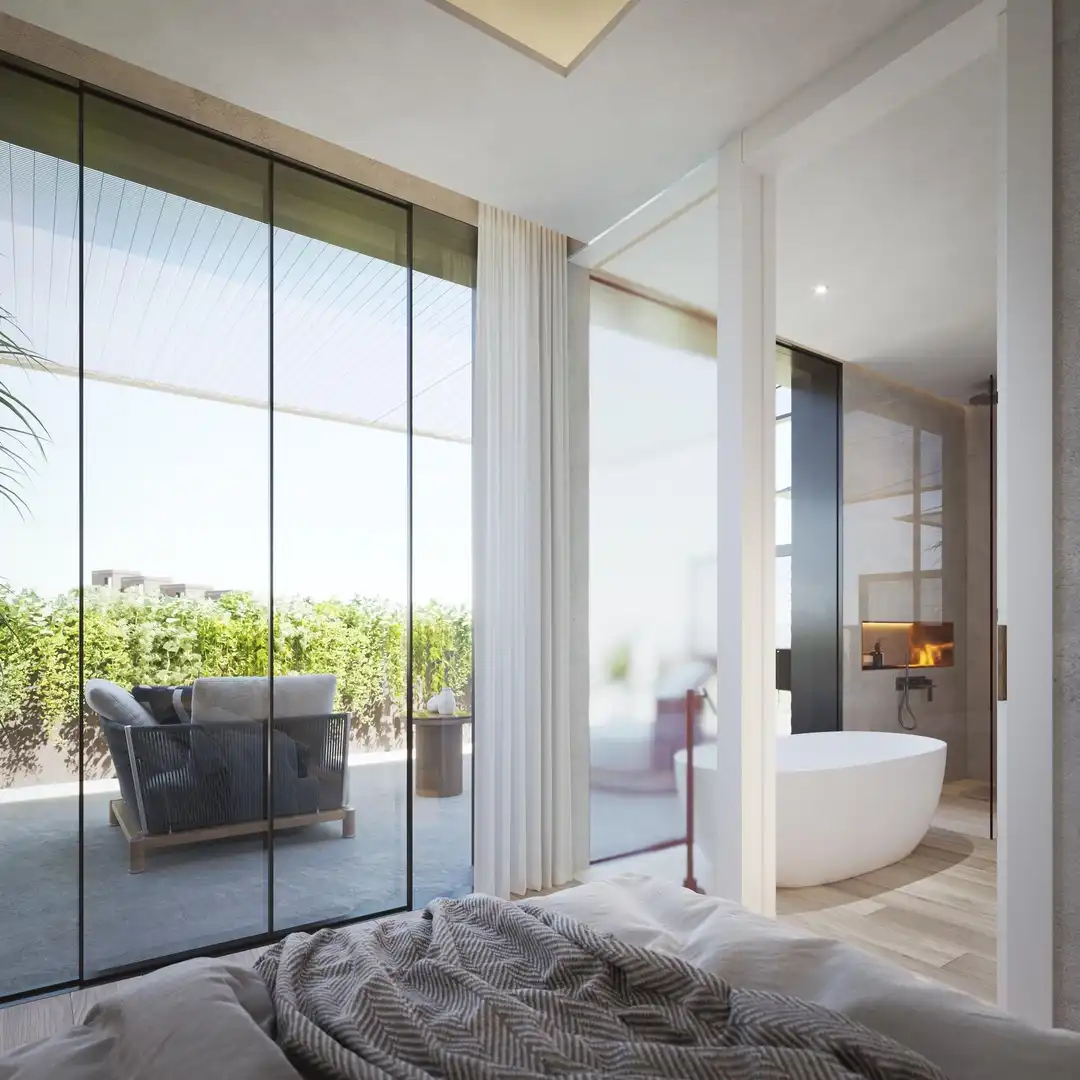 Habitación de Casa adosada en venta en Marbella con Jardín privado, Terraza y Piscina