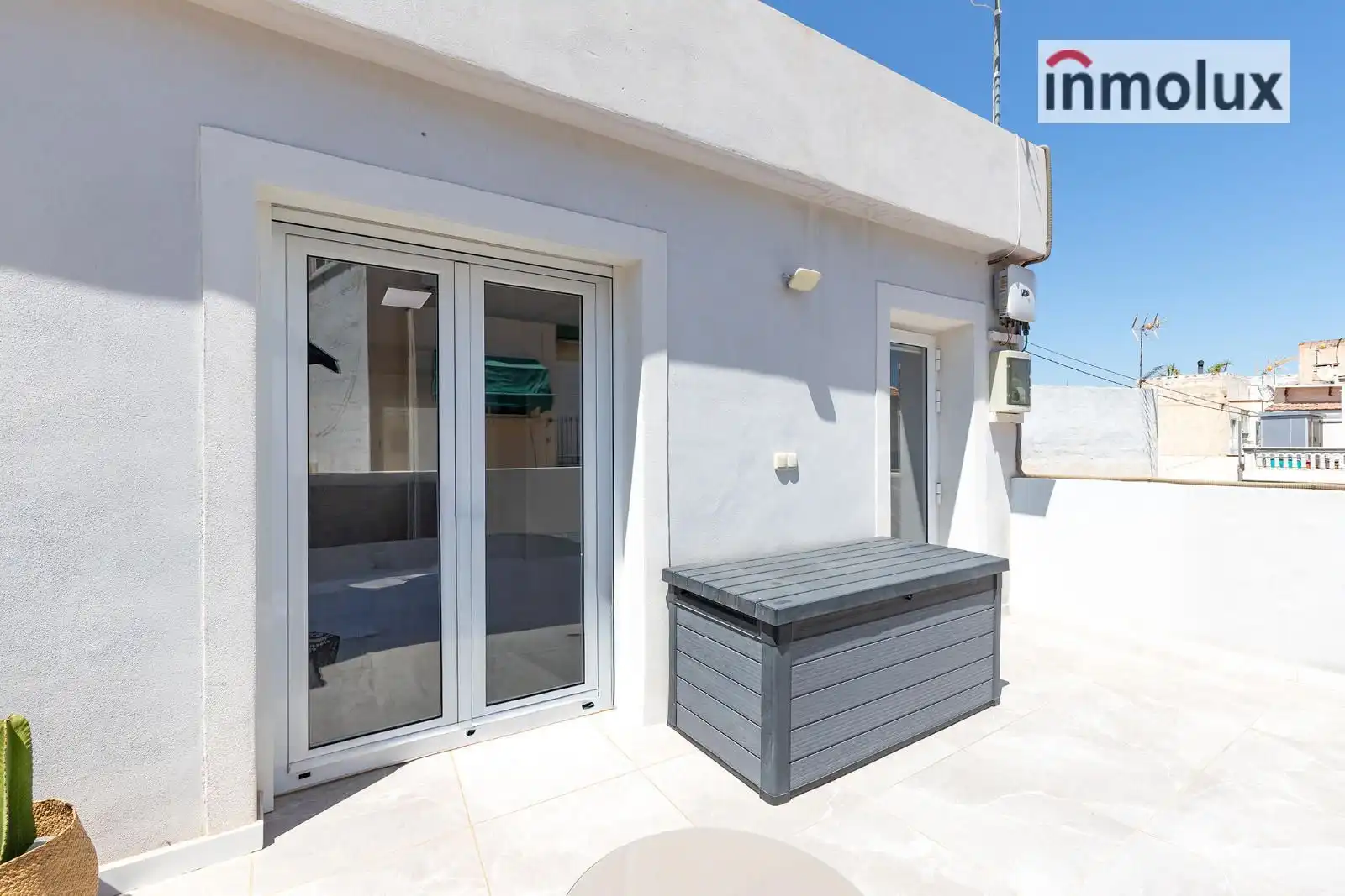 Terraza de Casa adosada en venta en Alicante / Alacant con Aire acondicionado, Calefacción y Terraza