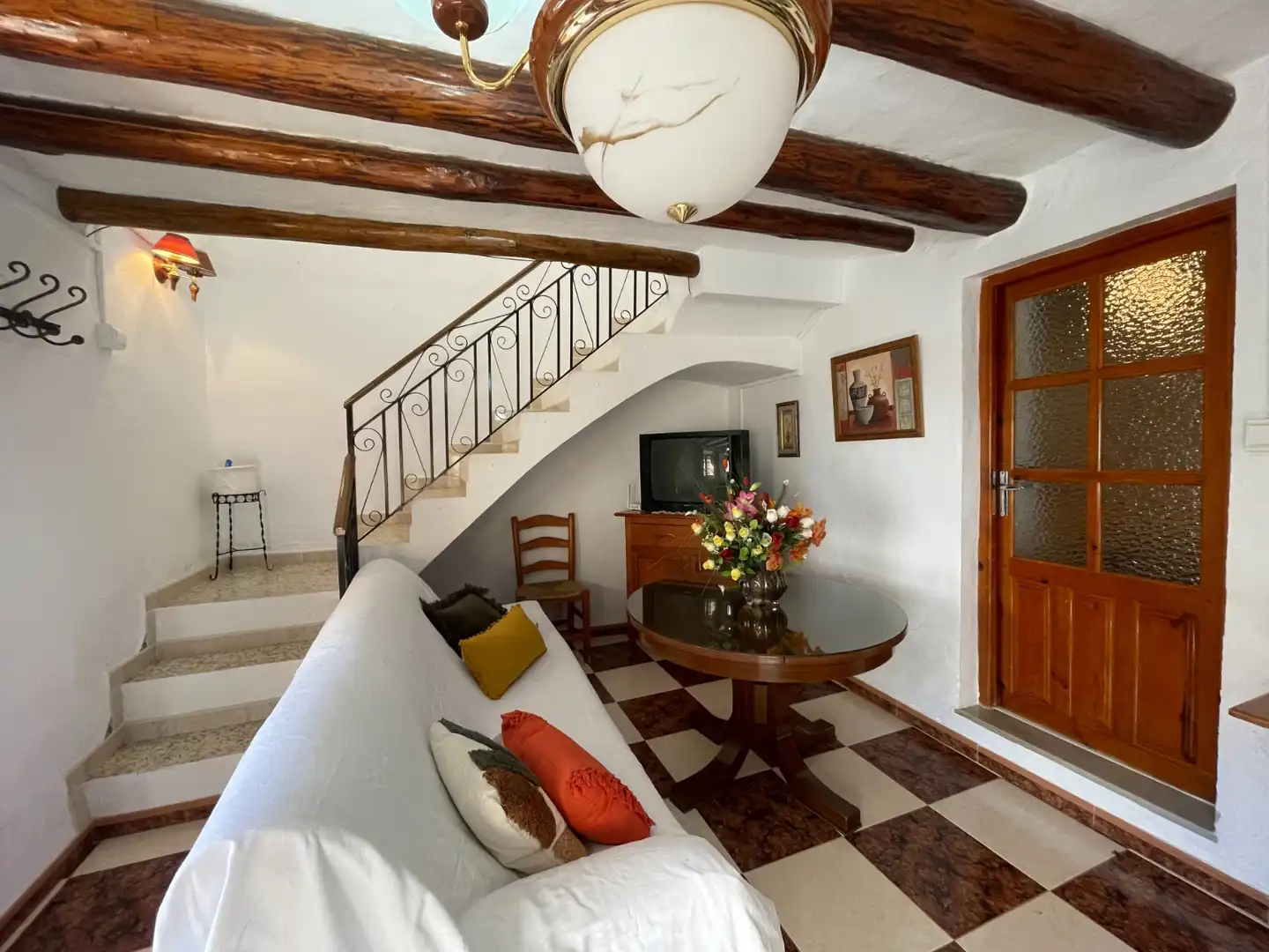 Sala de estar de Casa o chalet en venta en Mollina con Amueblado