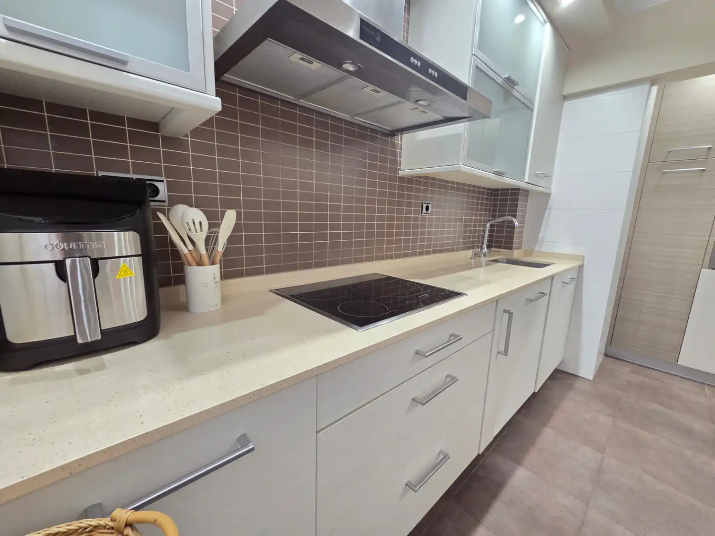 Kitchen of Flat for sale in Bilbao   with Heating and Balcony