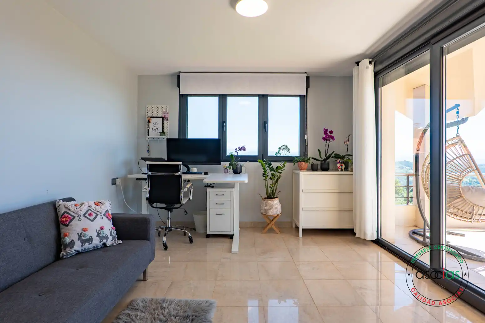 Sala de estar de Casa o chalet en venta en Gijón  con Calefacción, Jardín privado y Terraza