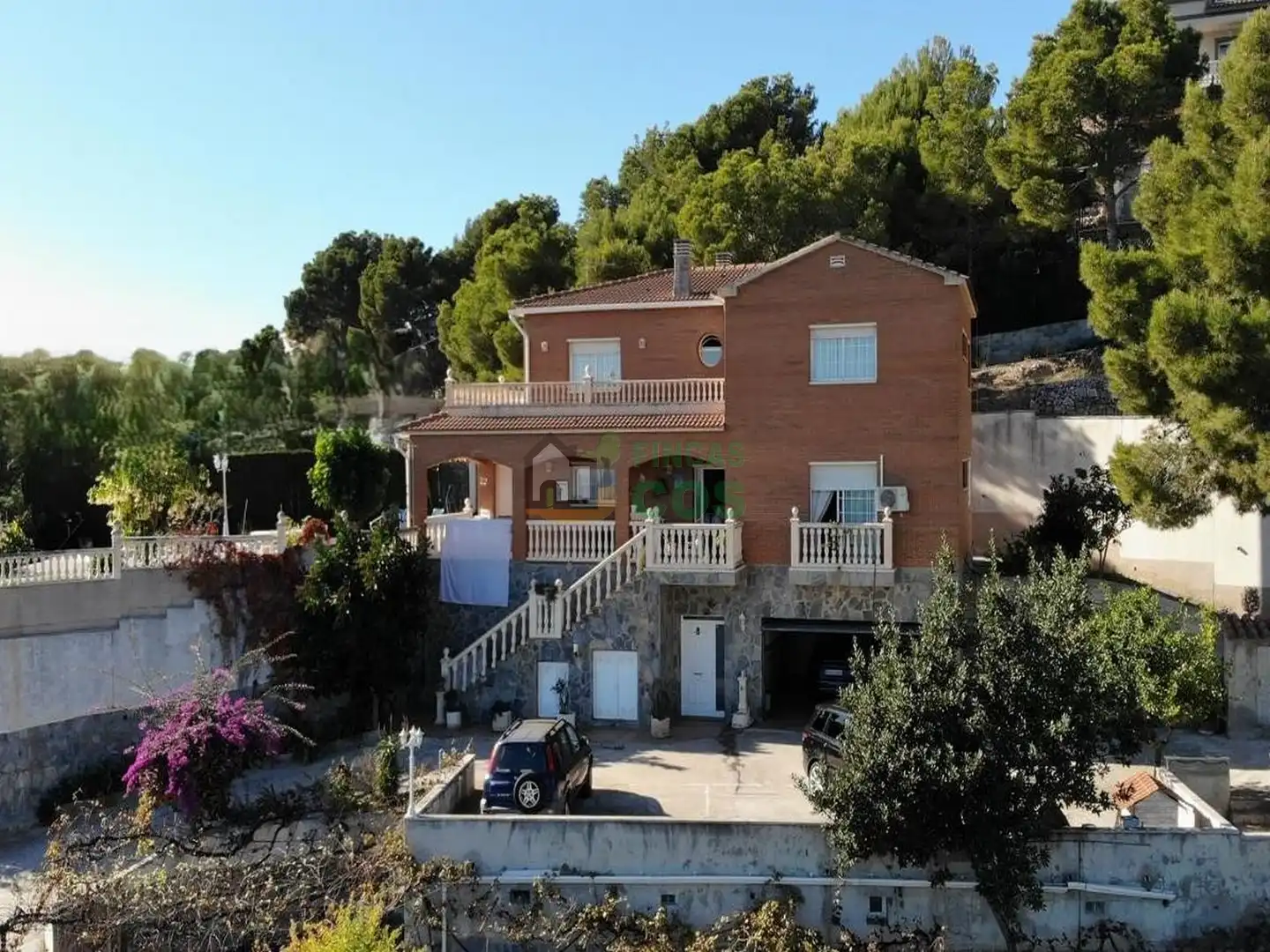 Vista exterior de Casa o chalet en venta en Cunit con Calefacción, Jardín privado y Terraza