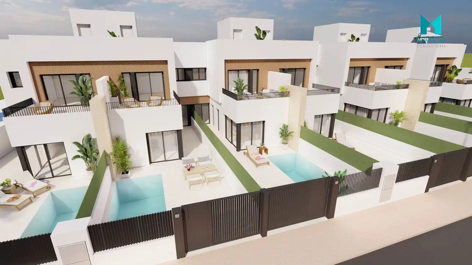 Villa con piscina in vendita a Santiago de la Ribera, imagen 2