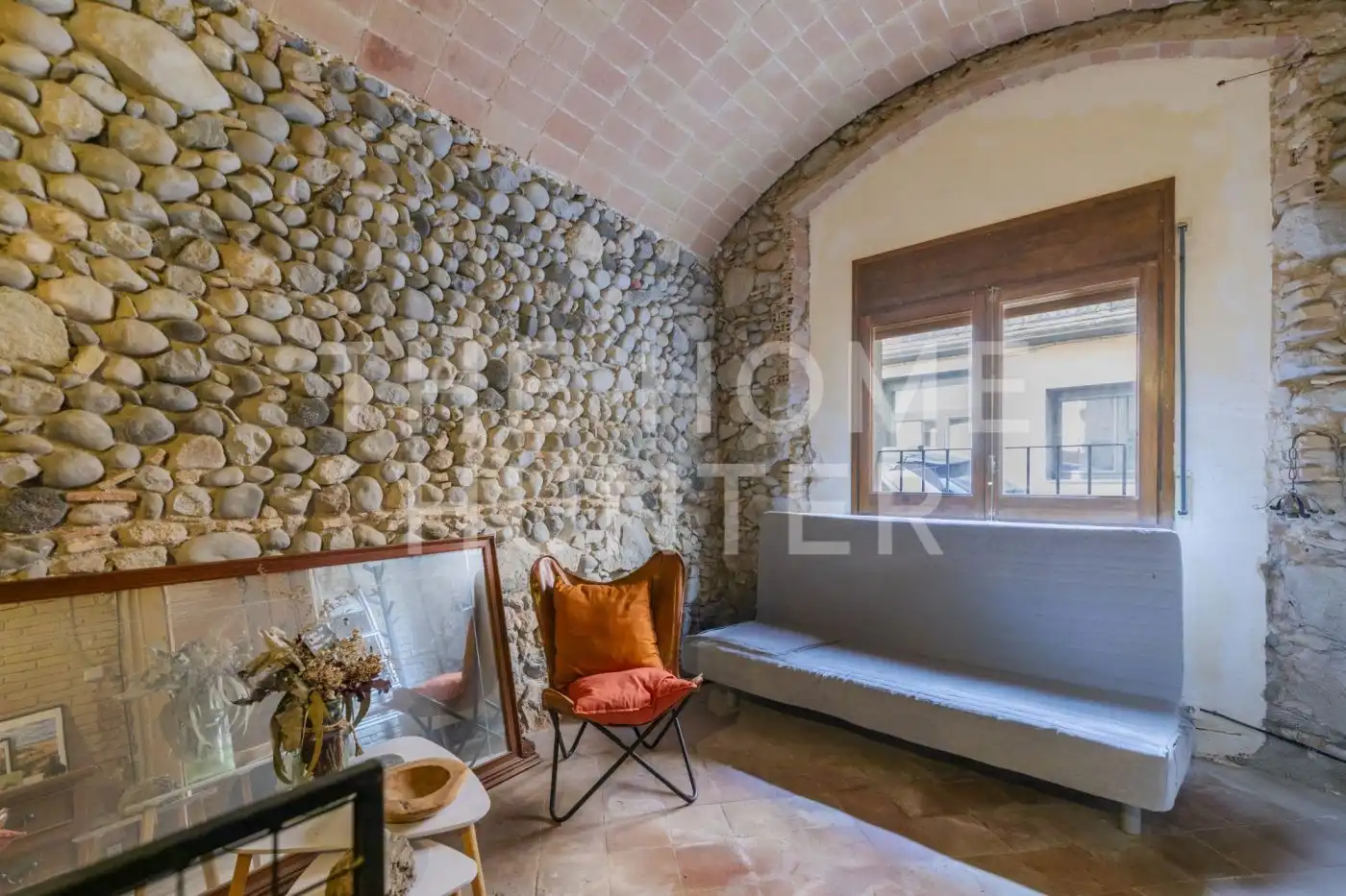 Sala d'estar de Casa o xalet en venda en L'Armentera amb Jardí privat, Terrassa i Traster