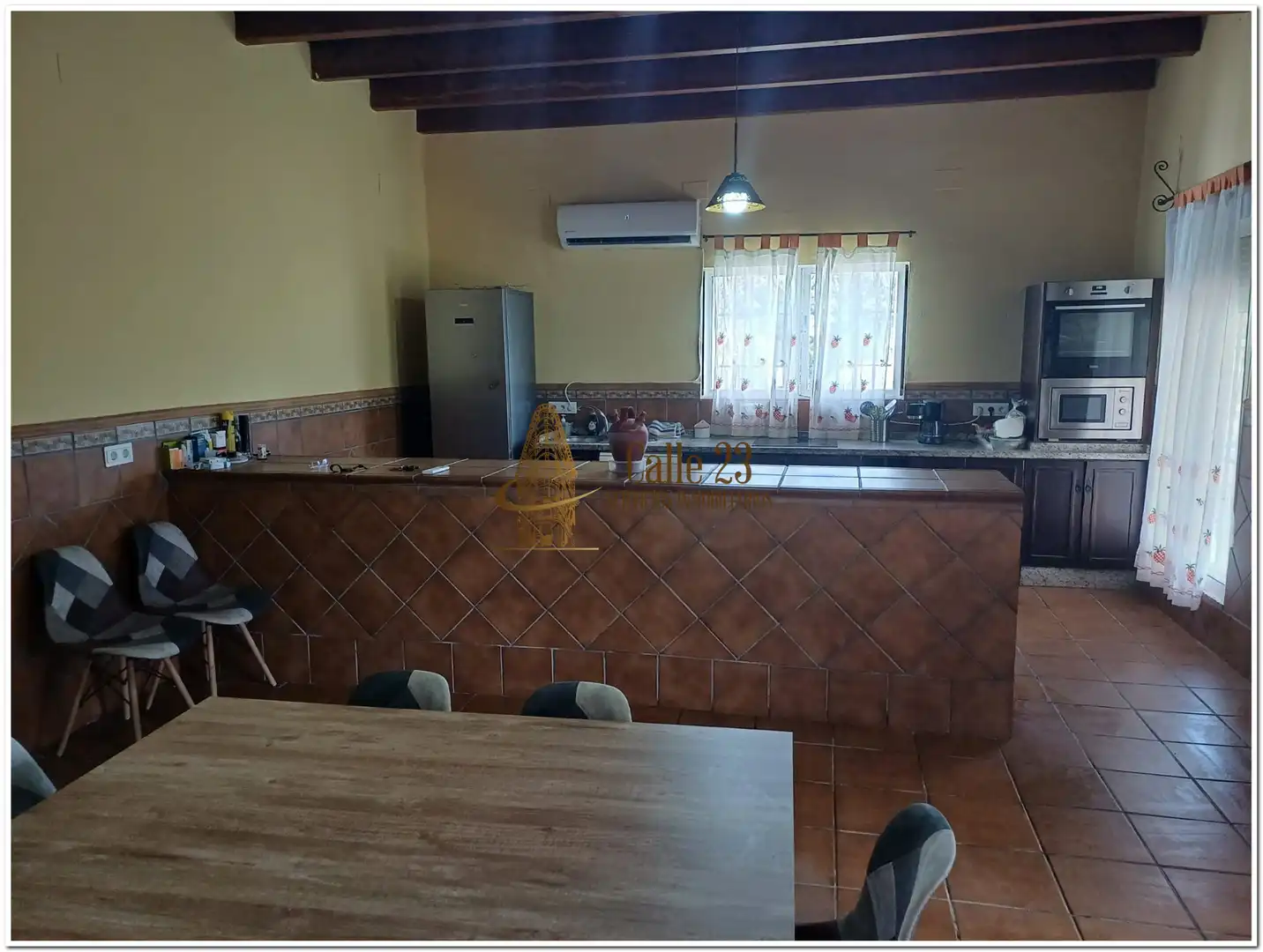 Cocina de Casa o chalet en venta en Zalamea la Real con Aire acondicionado, Calefacción y Jardín privado