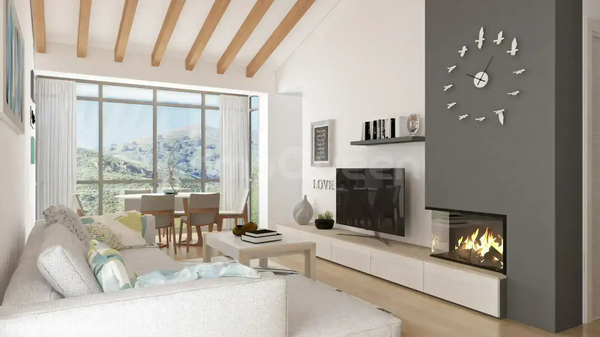 Sala d'estar de Casa o xalet en venda en Llanes amb Calefacció, Jardí privat i Terrassa