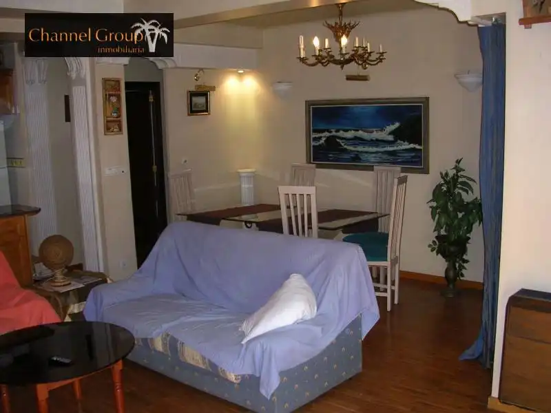 Sala de estar de Piso de alquiler en Elche / Elx con Terraza, Trastero y Amueblado