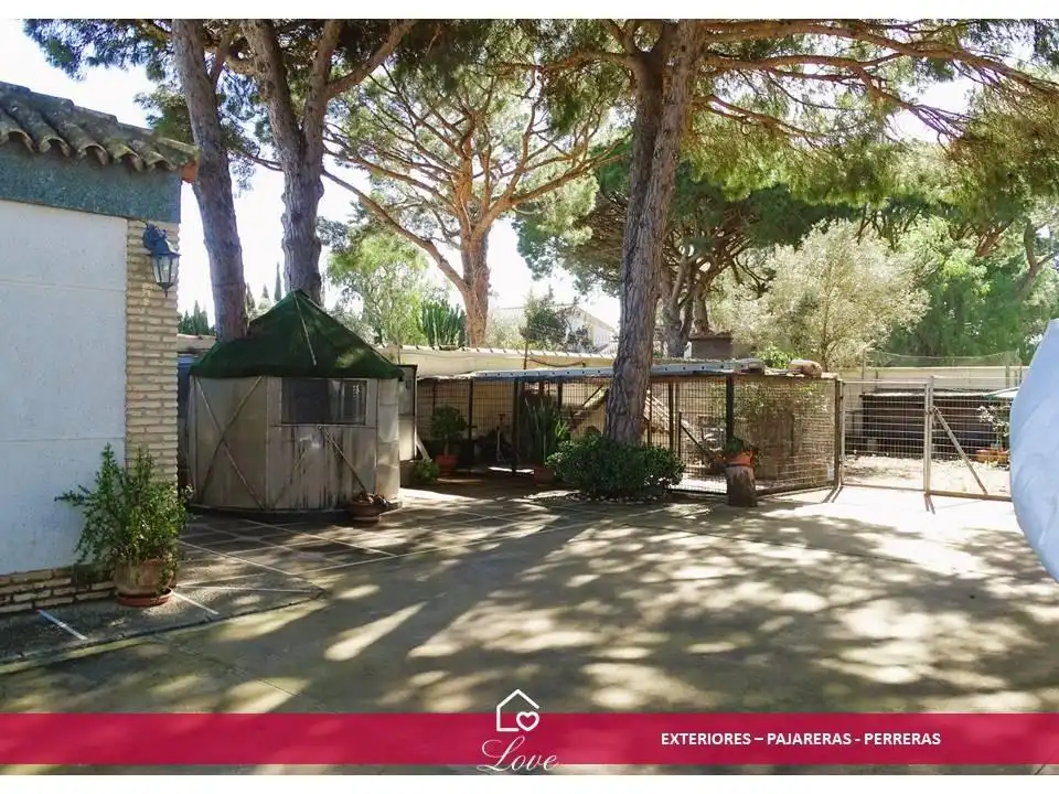 Exterior view of Houses for sale in Chiclana de la Frontera  with Air Conditioner, Heating and Private garden