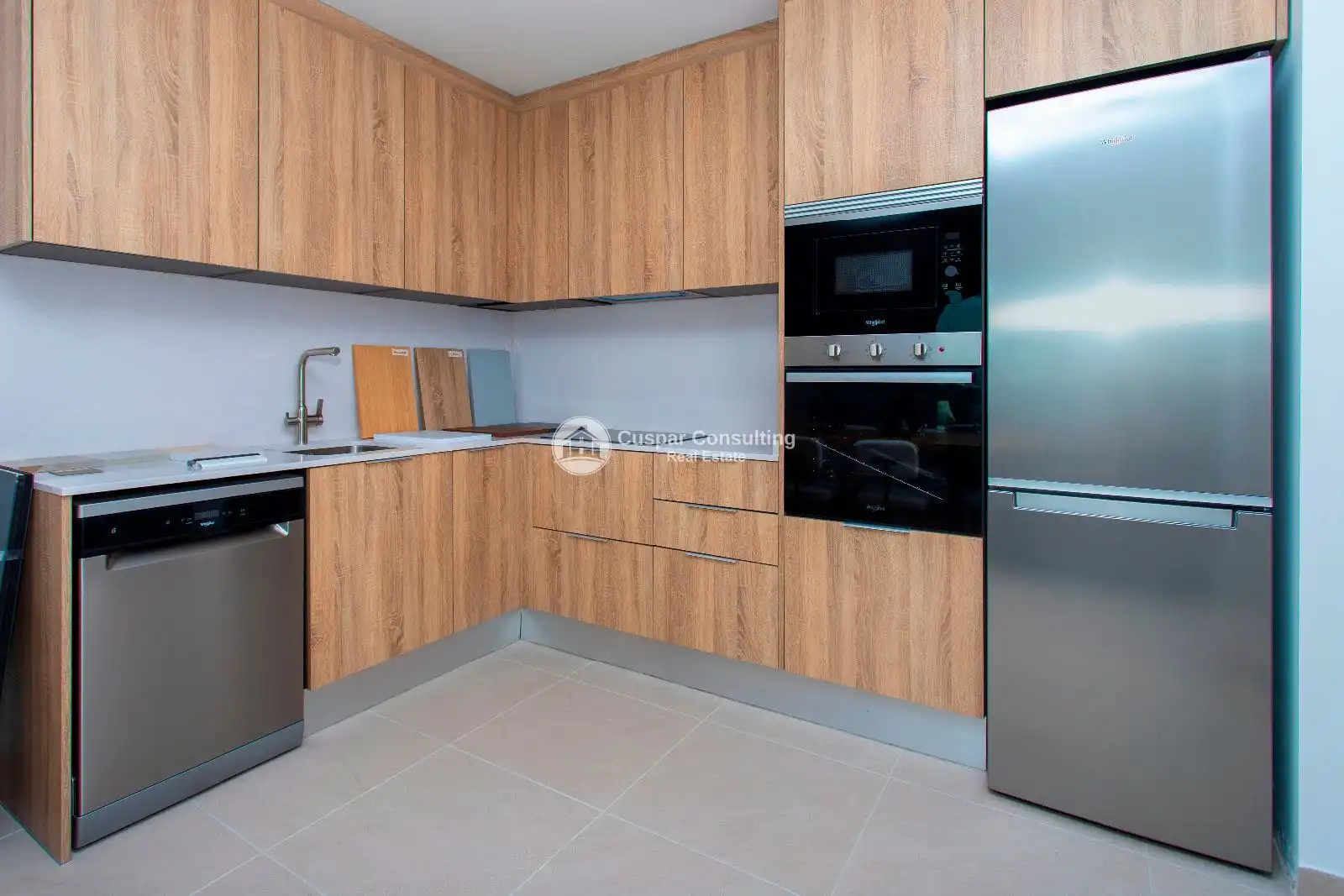 Cocina de Apartamento en venta en Santa Pola con Calefacción, Terraza y Trastero