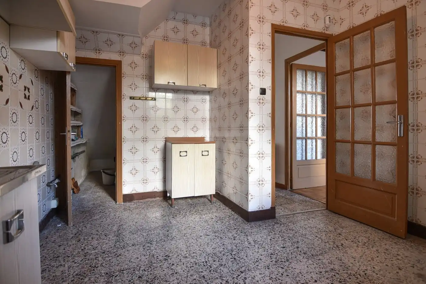 Cuina de Casa o xalet en venda en A Coruña Capital  amb Jardí privat, Traster i Alarma