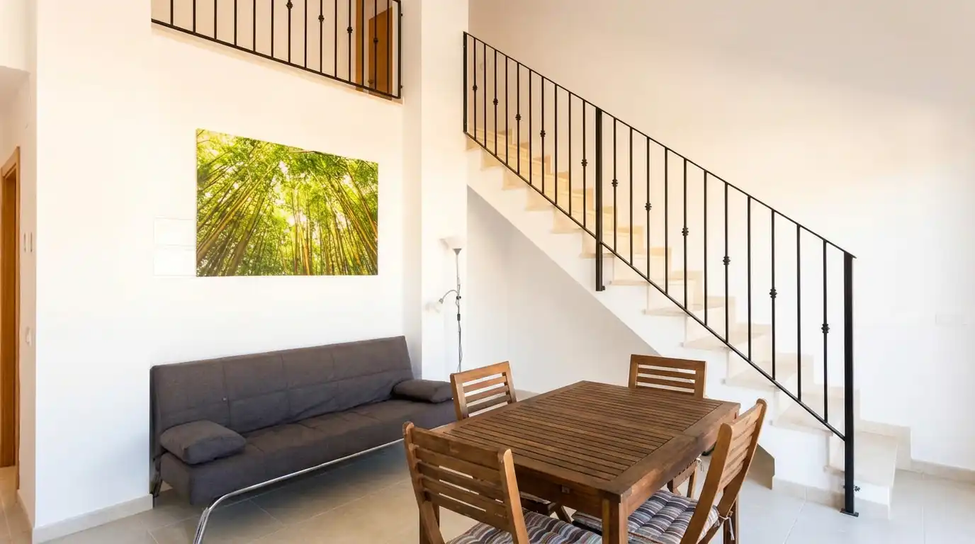 Wohnzimmer von Maisonette zum Verkauf in Dénia mit Klimaanlage und Terrasse