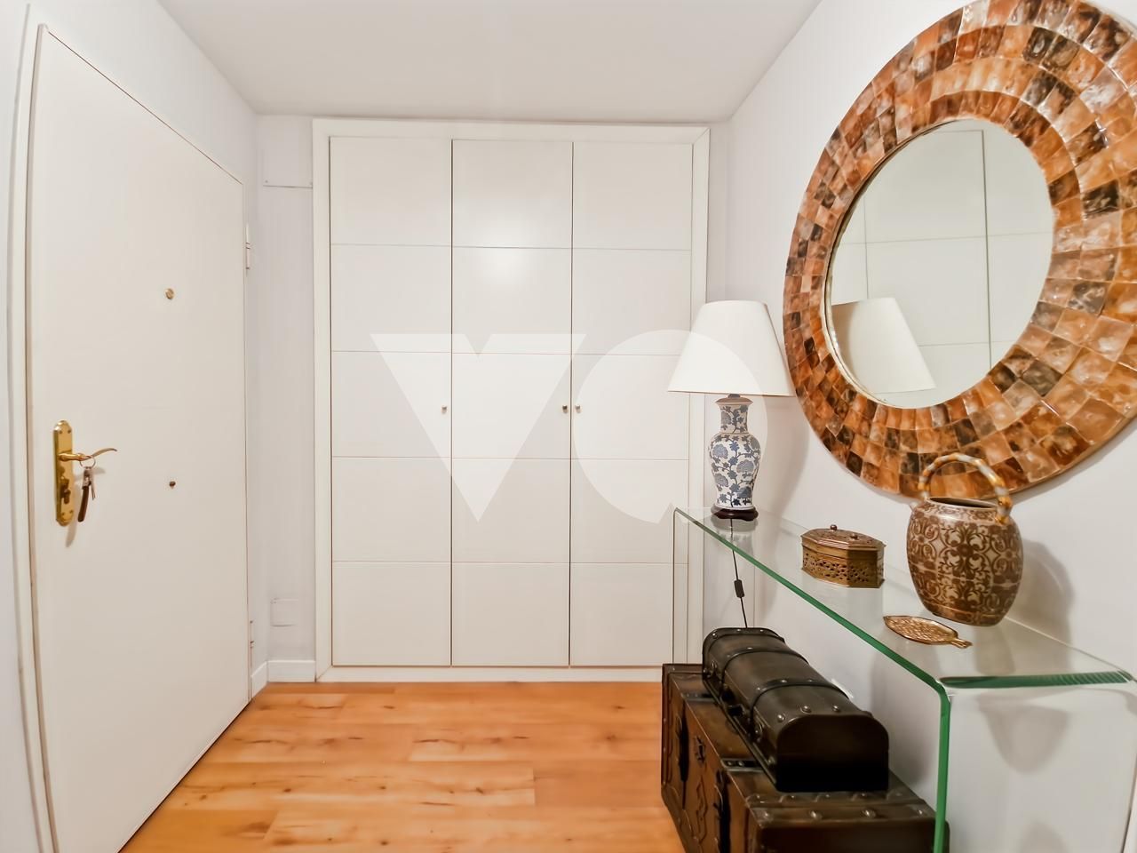 Bedroom of Flat for sale in  Madrid Capital  with Air Conditioner, Heating and Terrace
