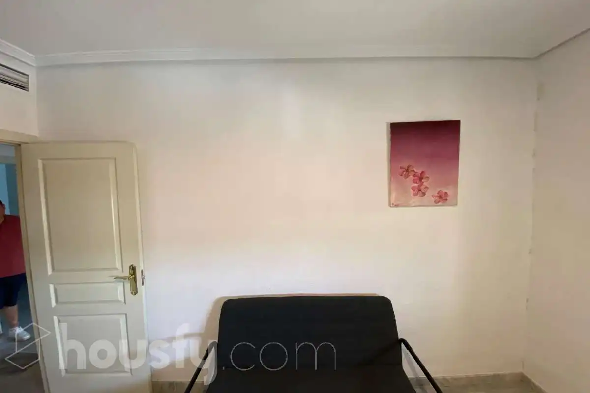 Schlafzimmer von Wohnung zur Miete in Sevilla mit Klimaanlage, Heizung und Terrasse