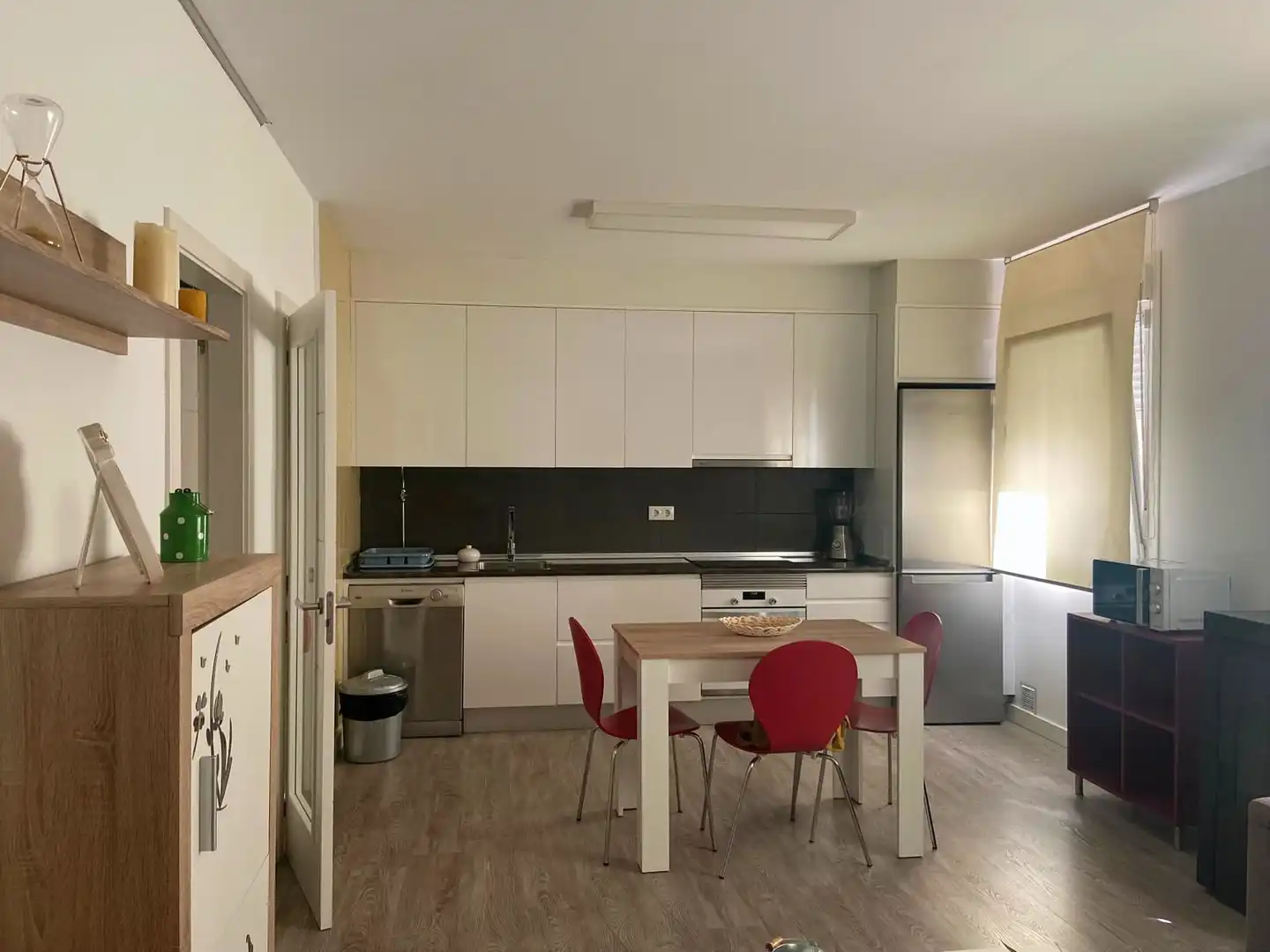 Cocina de Apartamento de alquiler en Cangas  con Calefacción, Amueblado y Horno