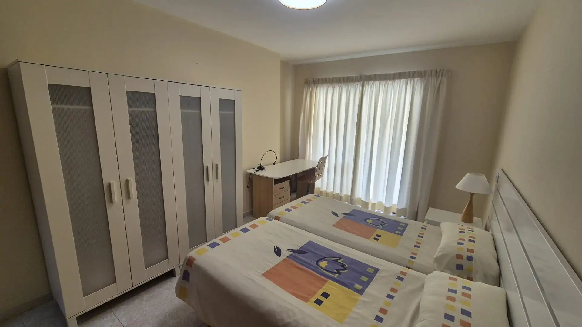 Schlafzimmer von Wohnungen zur Miete in Puerto de la Cruz mit Terrasse, Möbliert und Ofen