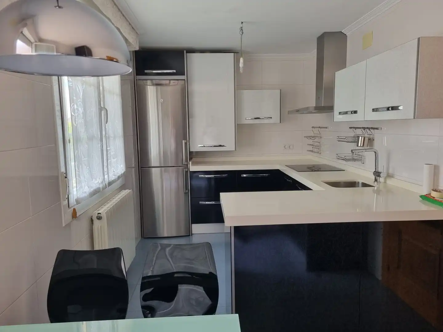 Cocina de Casa adosada en venta en Uruñuela con Calefacción, Jardín privado y Parquet