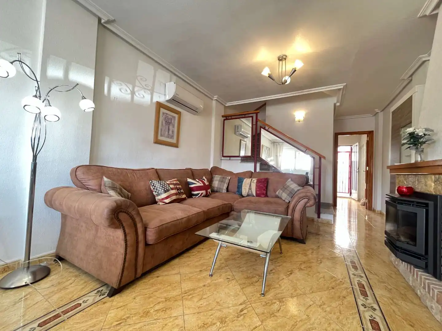 Living room of Duplexes for sale in Orihuela  with Air Conditioner, Swimming Pool and Furnished