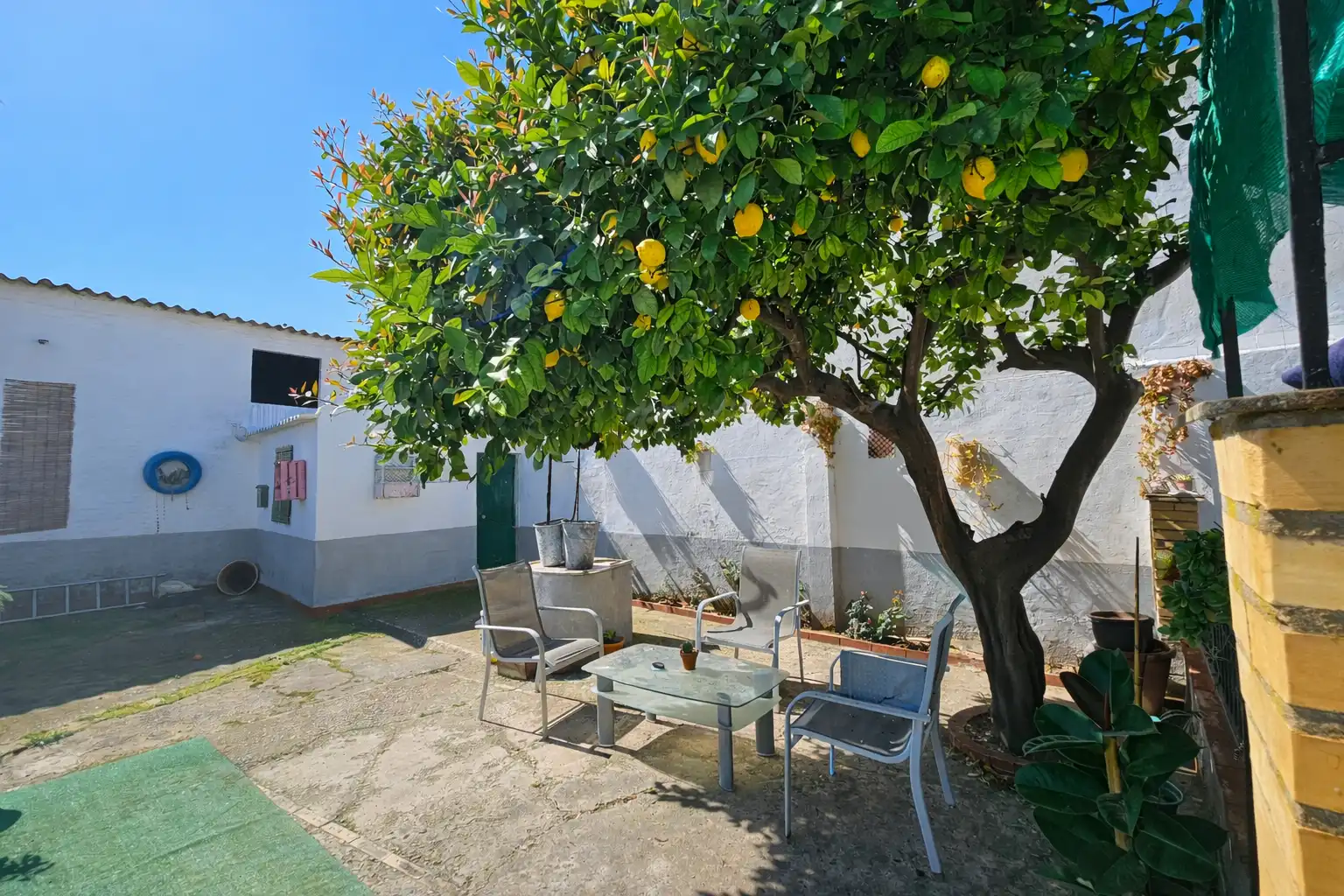 Jardín de Casa adosada en venta en Umbrete