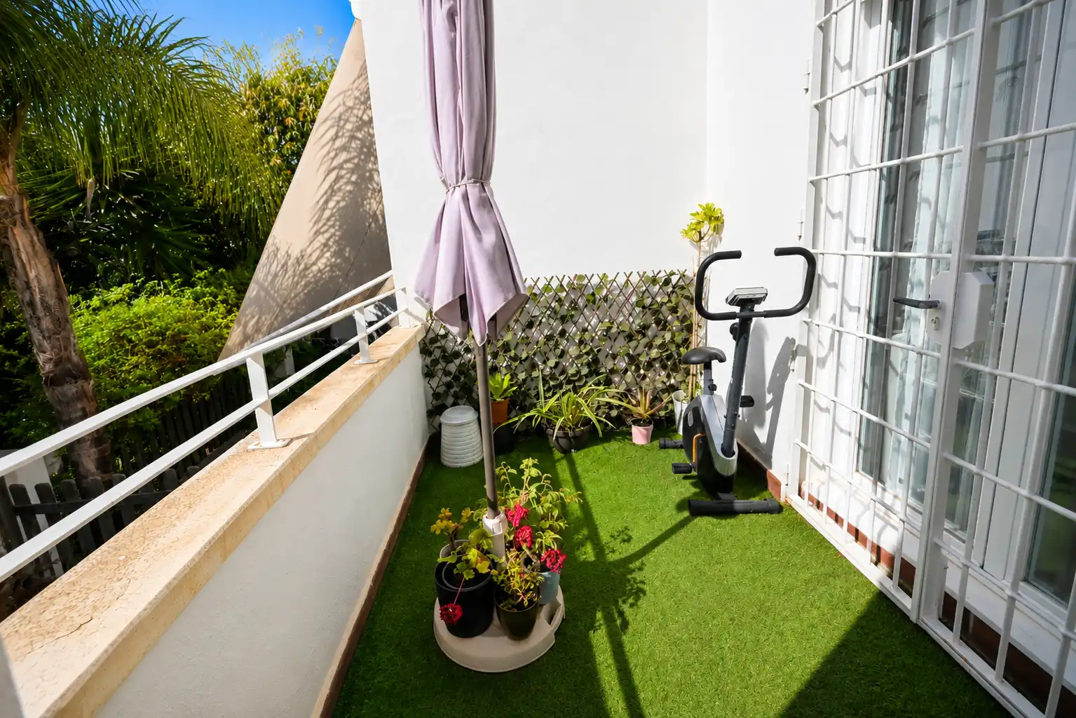 Terrassa de Apartament en venda en Benalmádena amb Aire condicionat, Piscina i Balcó