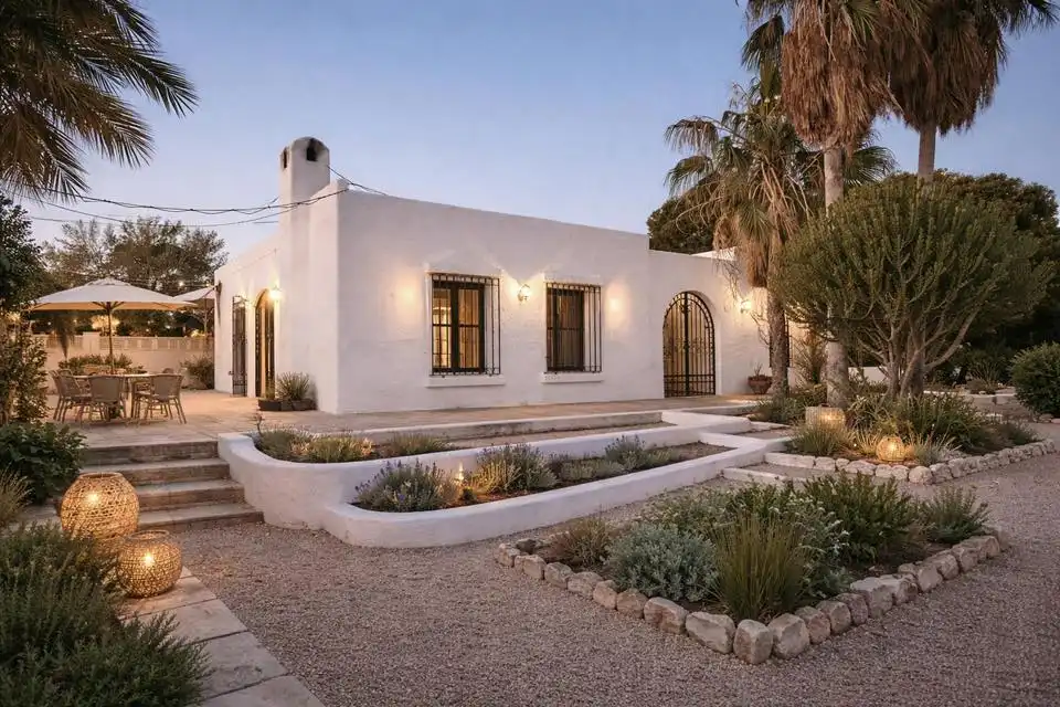 Vista exterior de Casa o chalet en venta en Almería con Jardín privado y Terraza