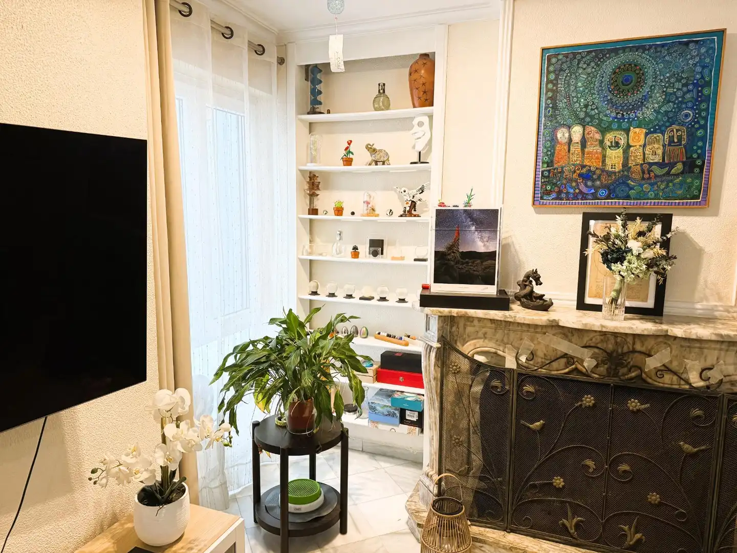 Sala de estar de Piso en venta en Sevilla con Aire acondicionado, Terraza y Trastero