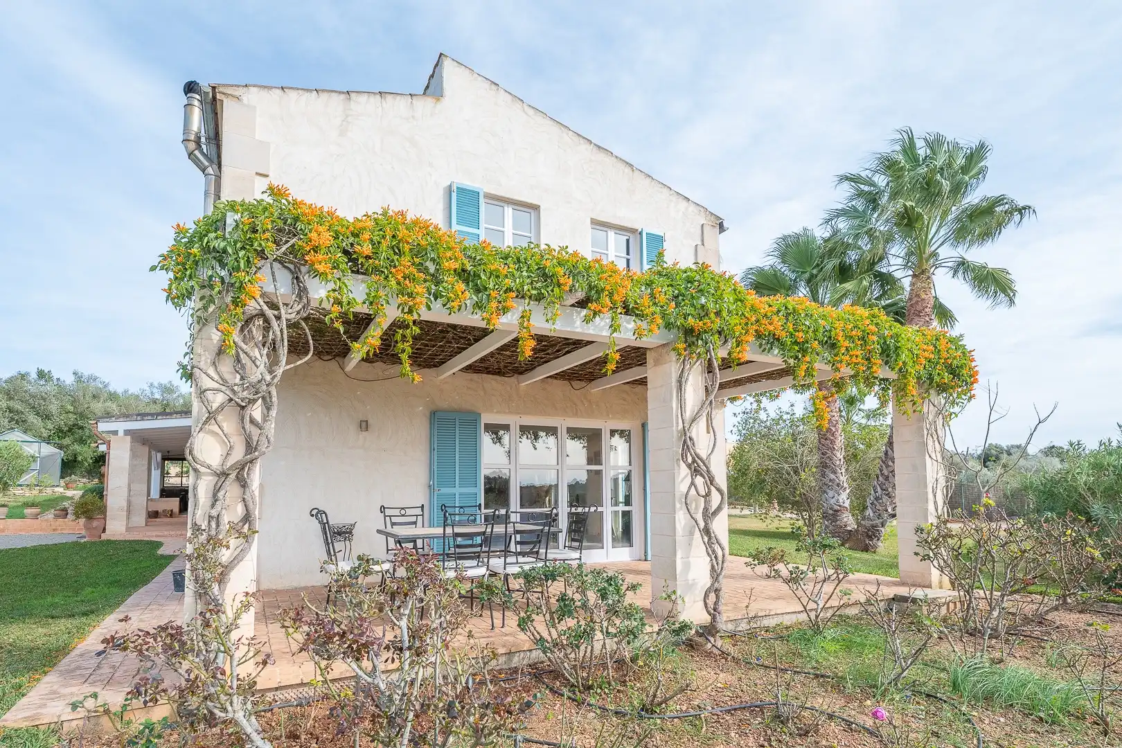 Exterior view of Country homes for sale in Manacor  with Air Conditioner, Heating and Storage room