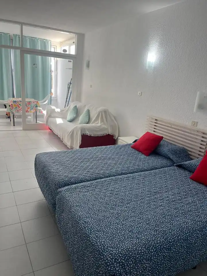 Schlafzimmer von Wohnung zur Miete in Mogán mit Klimaanlage, Möbliert und Internet