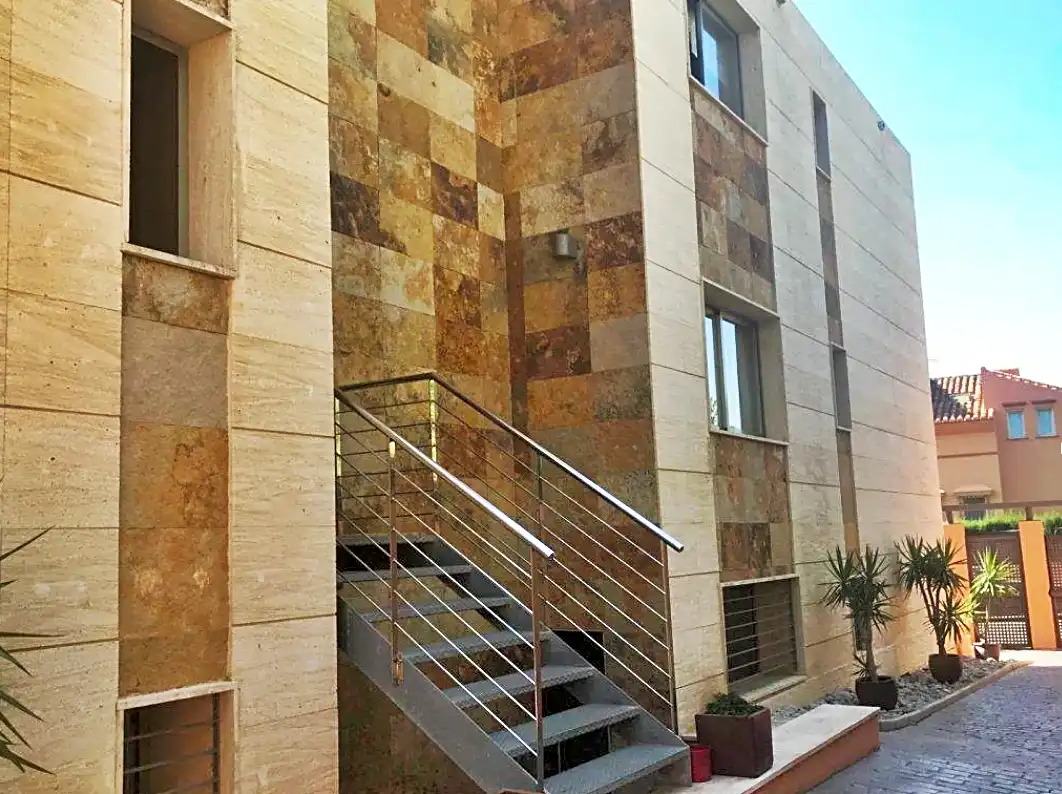 Vista exterior de Casa o chalet en venta en Málaga con Aire acondicionado, Calefacción y Jardín privado