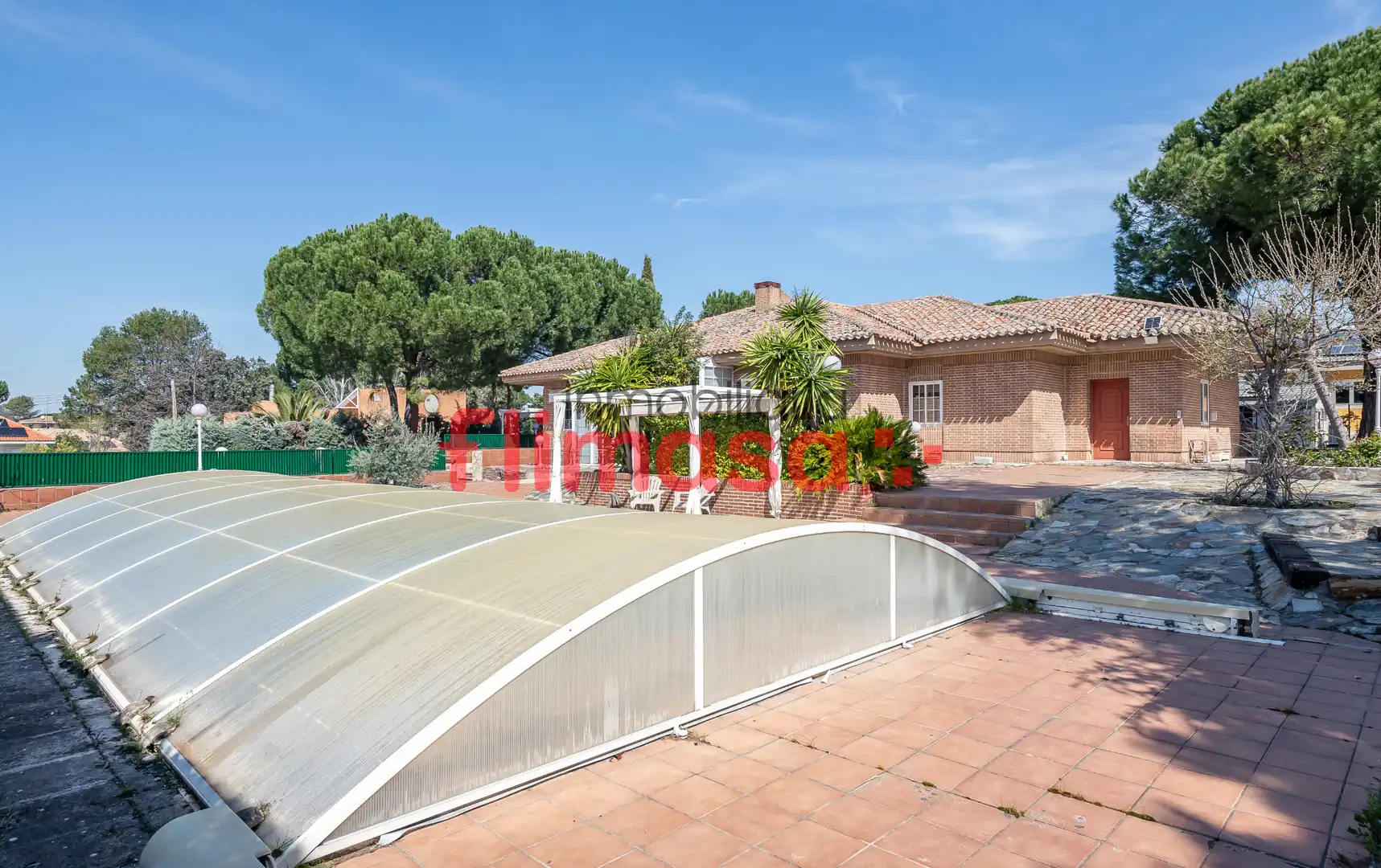 Garden of Houses for sale in Villaviciosa de Odón  with Air Conditioner, Heating and Private garden