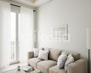 Living room of Flat for sale in  Madrid Capital  with Heating, Terrace and Balcony