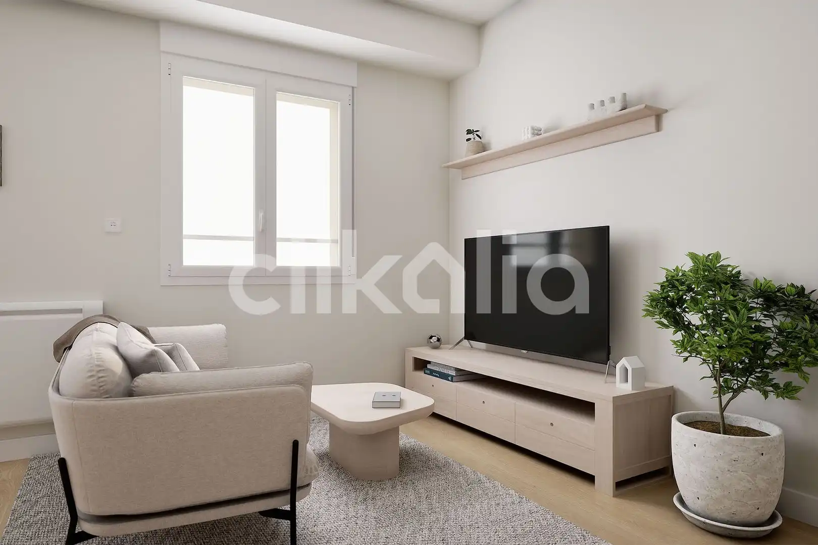 Sala de estar de Piso en venta en Madrid con Aire acondicionado y Calefacción