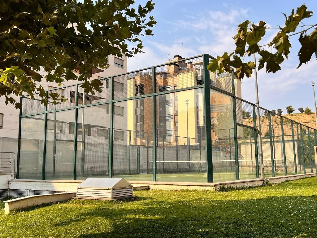 Garden of Flat for sale in  Madrid Capital  with Heating, Storage room and Community pool