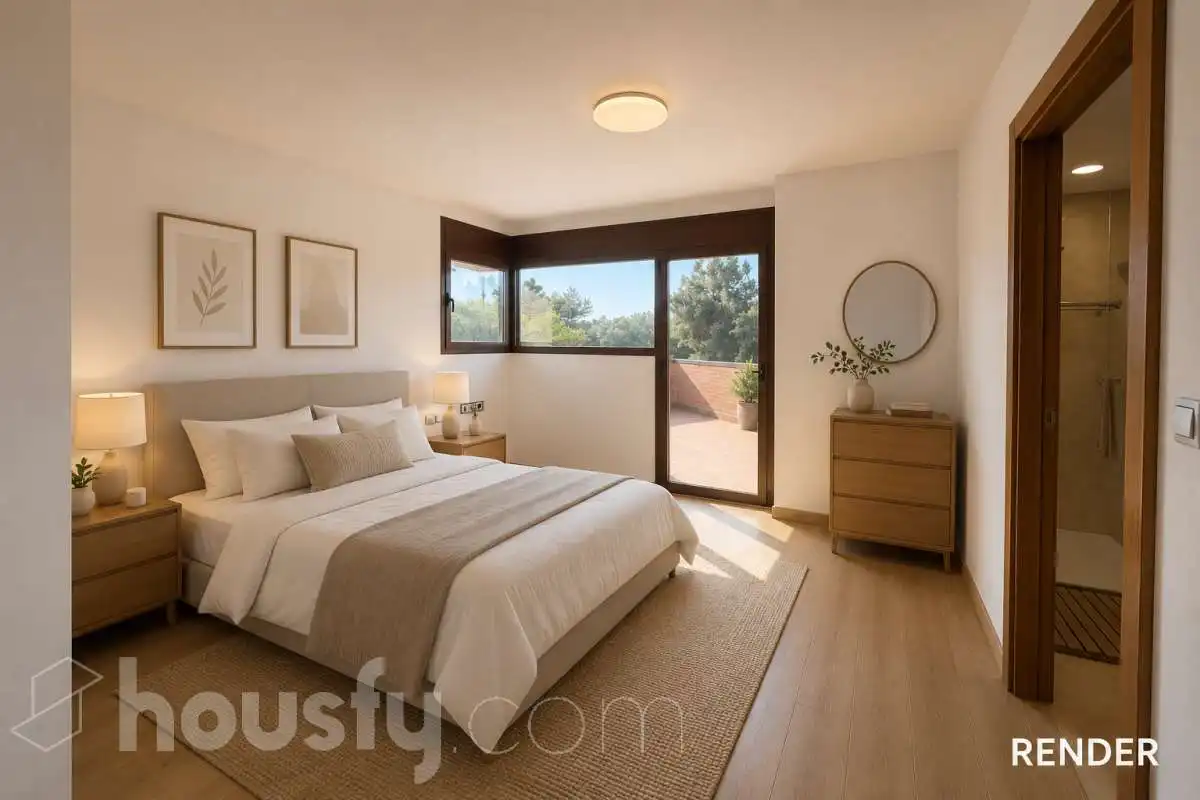 Habitación de Casa o chalet en venta en Sant Julià de Ramis con Calefacción, Jardín privado y Terraza