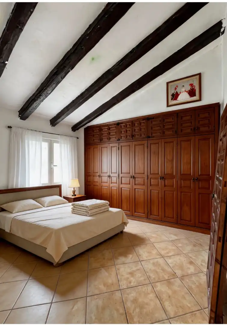 Dormitori de Casa o xalet de lloguer en Dénia amb Aire condicionat, Calefacció i Jardí privat