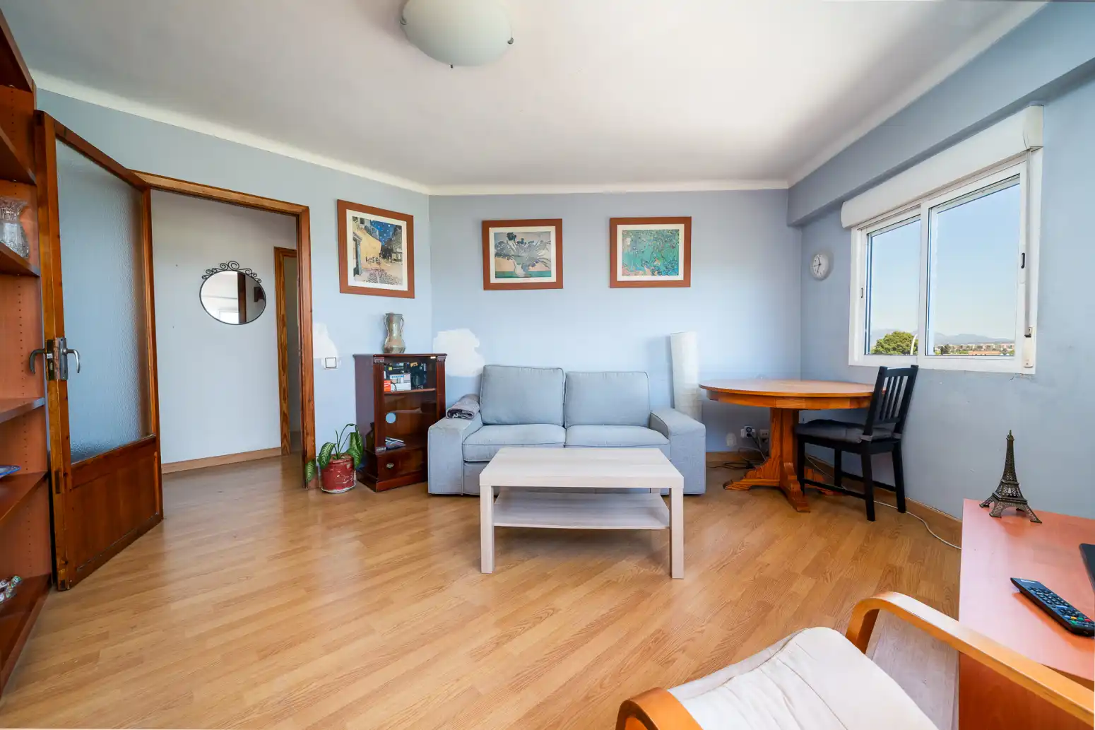 Sala d'estar de Pis en venda en  Palma de Mallorca amb Parquet