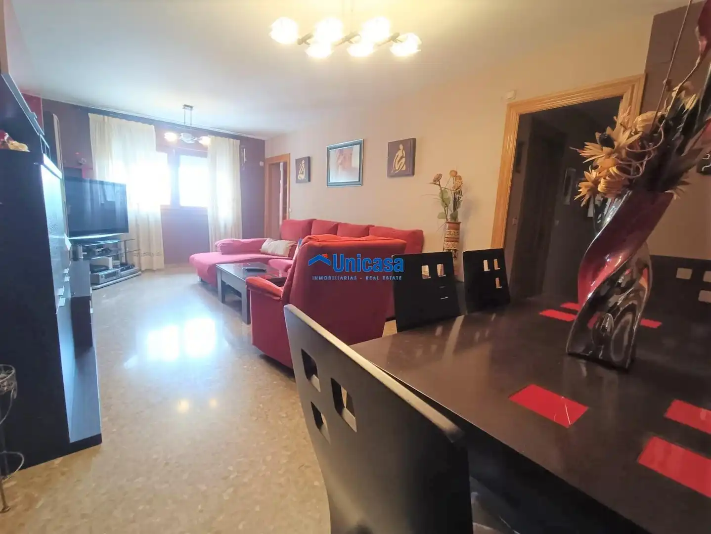 Sala de estar de Piso en venta en Málaga con Aire acondicionado, Terraza y Amueblado