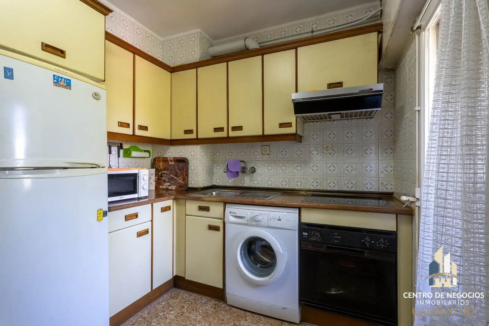 Küche von Wohnung zum Verkauf in Calatayud mit Heizung, Terrasse und Möbliert
