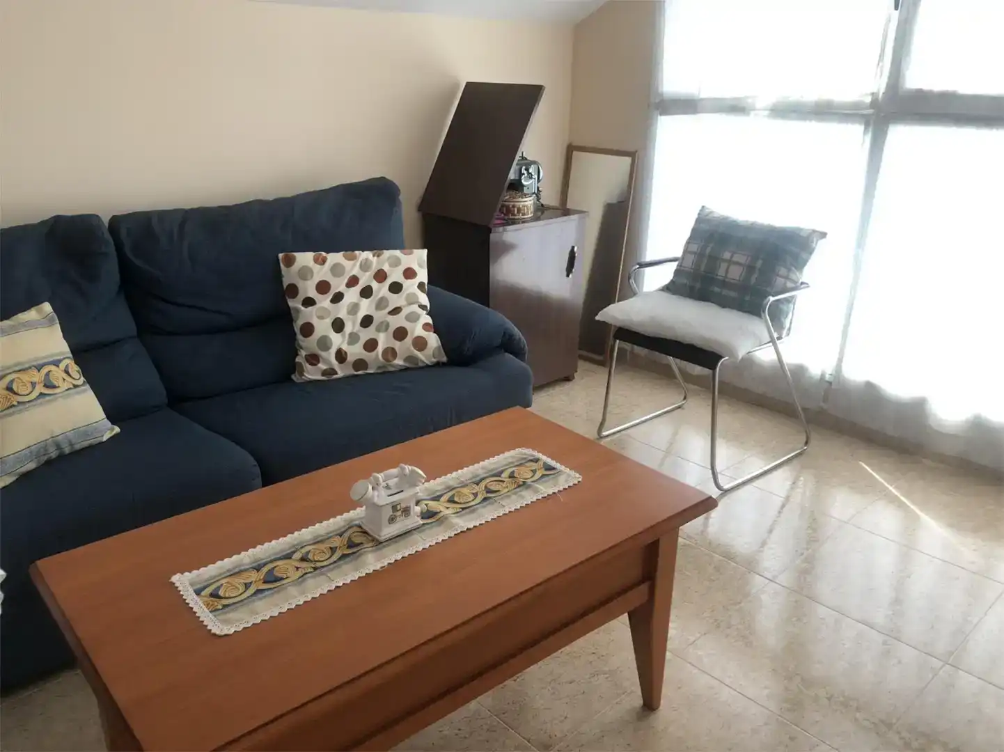 Sala d'estar de Casa adosada en venda en Burriana / Borriana amb Aire condicionat