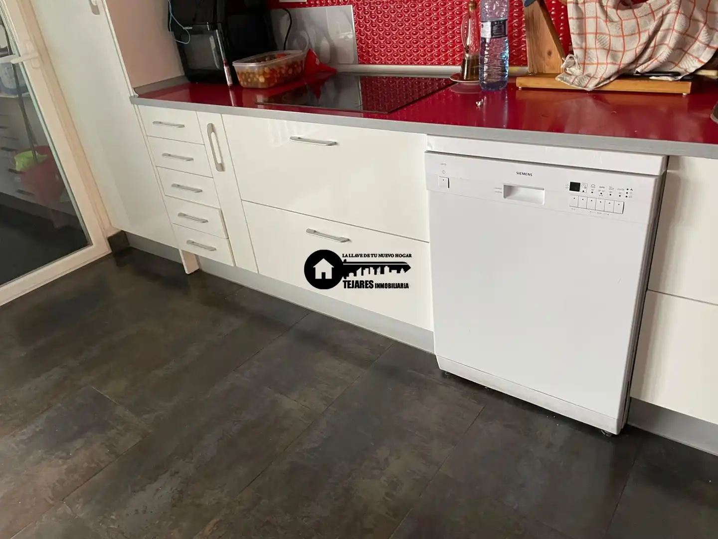 Cocina de Casa adosada en venta en Albacete con Aire acondicionado, Calefacción y Jardín privado