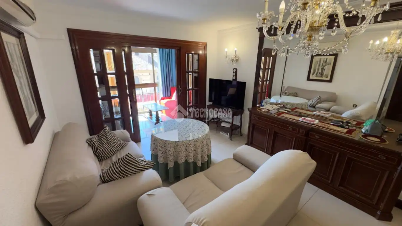 Sala de estar de Piso en venta en Málaga