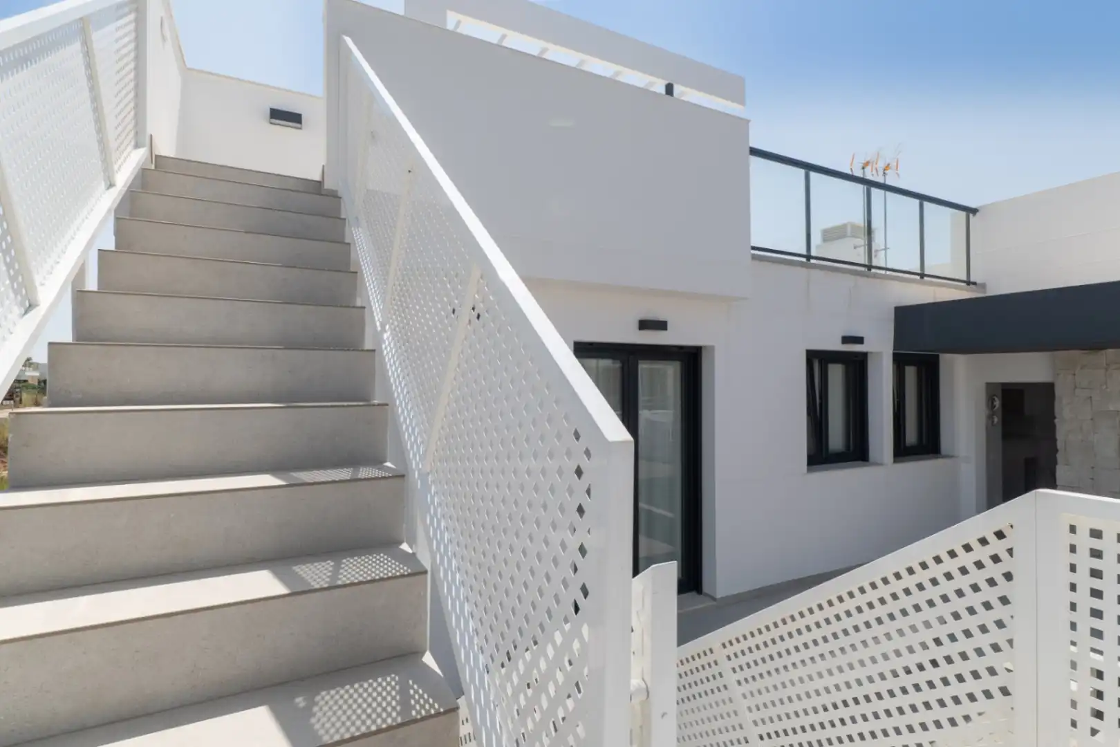 Exterior view of Houses for sale in El Verger  with Air Conditioner, Heating and Private garden