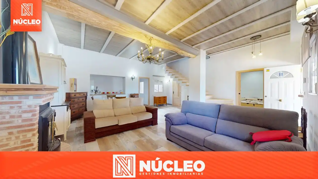 Sala de estar de Casa o chalet en venta en Villena con Jardín privado, Terraza y Trastero