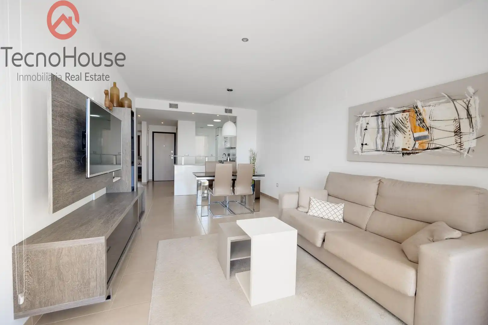 Sala d'estar de Apartament en venda en Orihuela amb Aire condicionat, Calefacció i Jardí privat