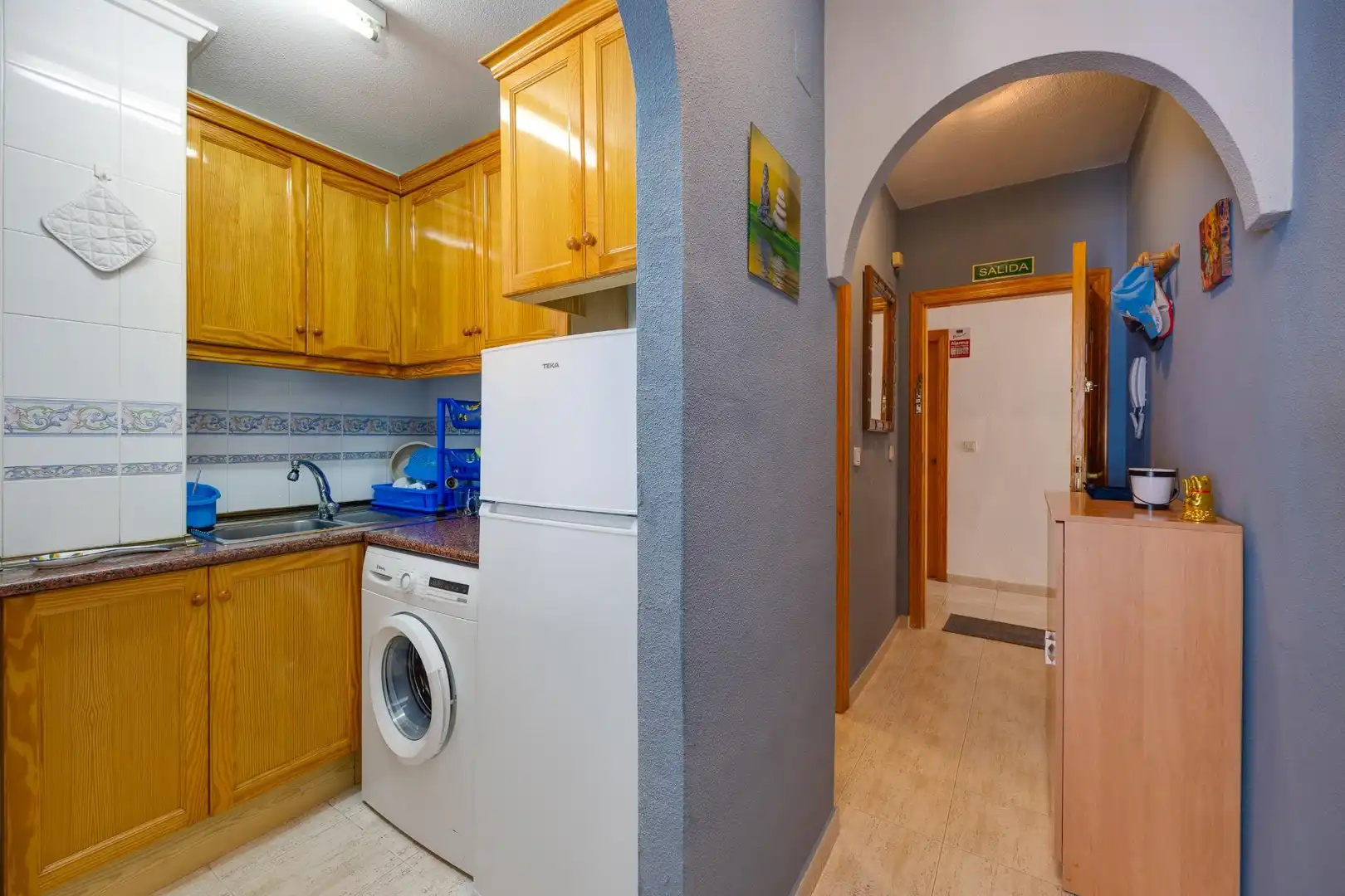 Kitchen of Study for sale in Torrevieja  with Terrace, Furnished and Balcony
