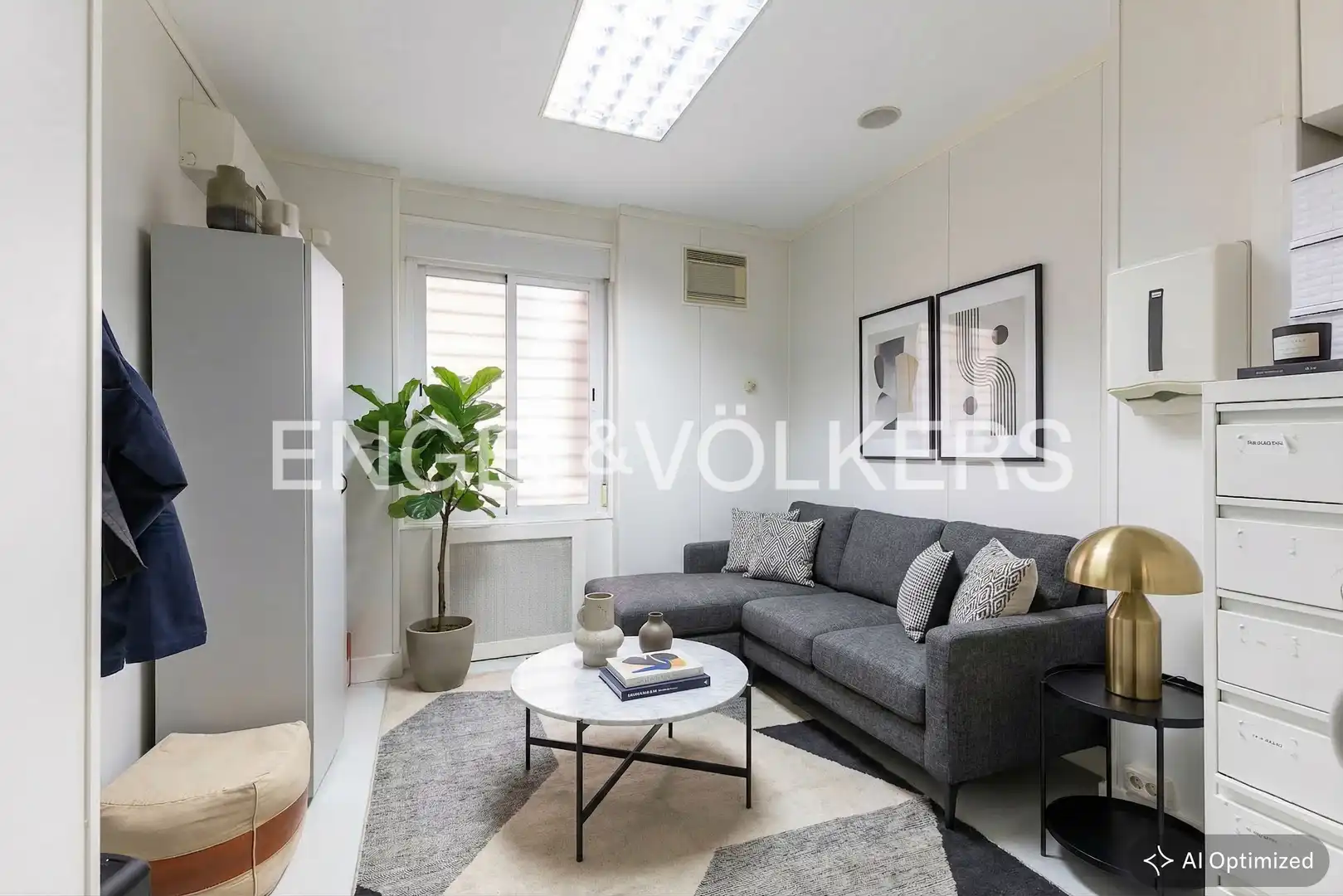 Sala de estar de Piso en venta en Madrid con Aire acondicionado, Calefacción y Parquet