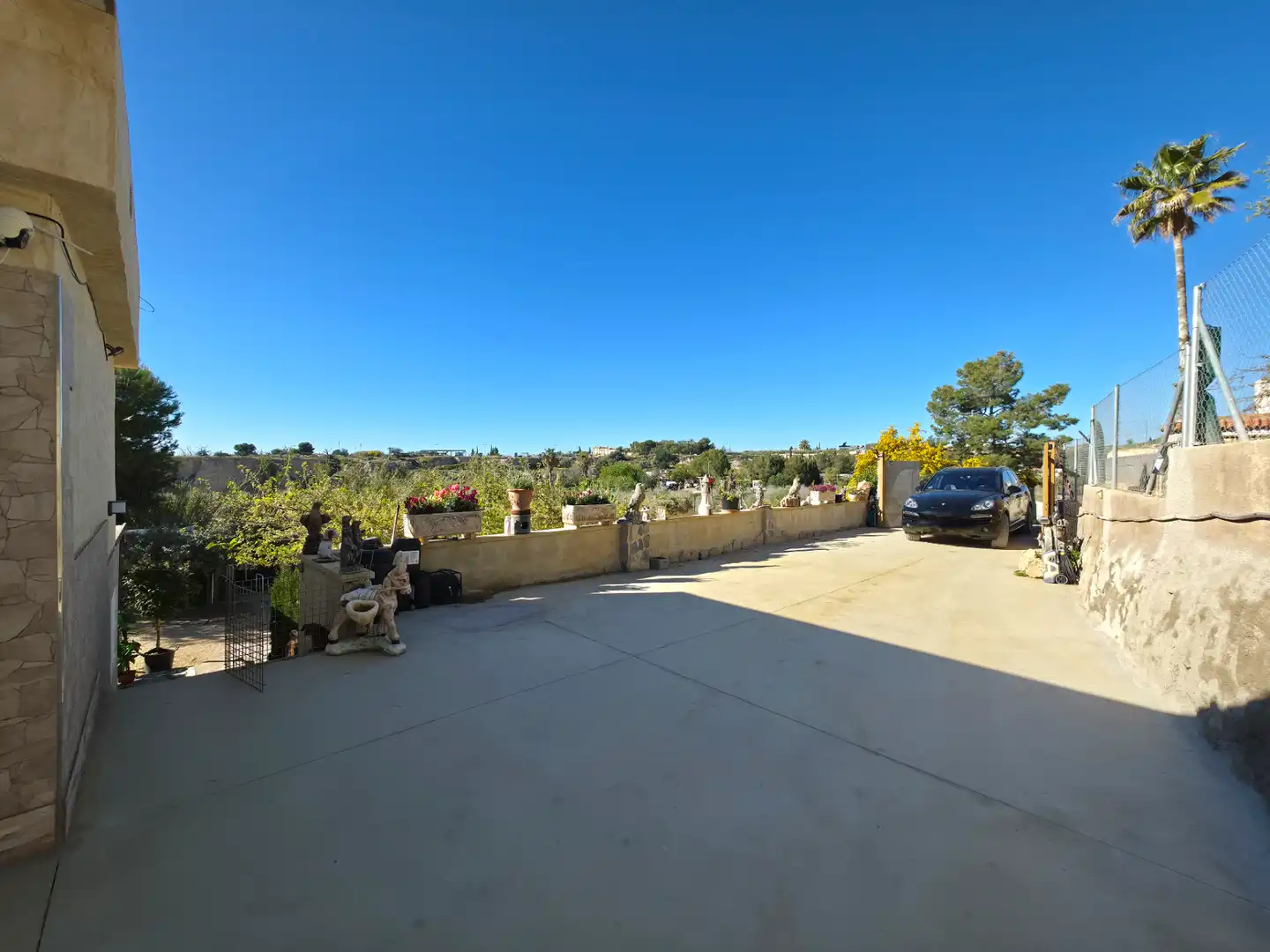 Vista exterior de Finca rústica en venta en Mutxamel con Aire acondicionado, Jardín privado y Horno