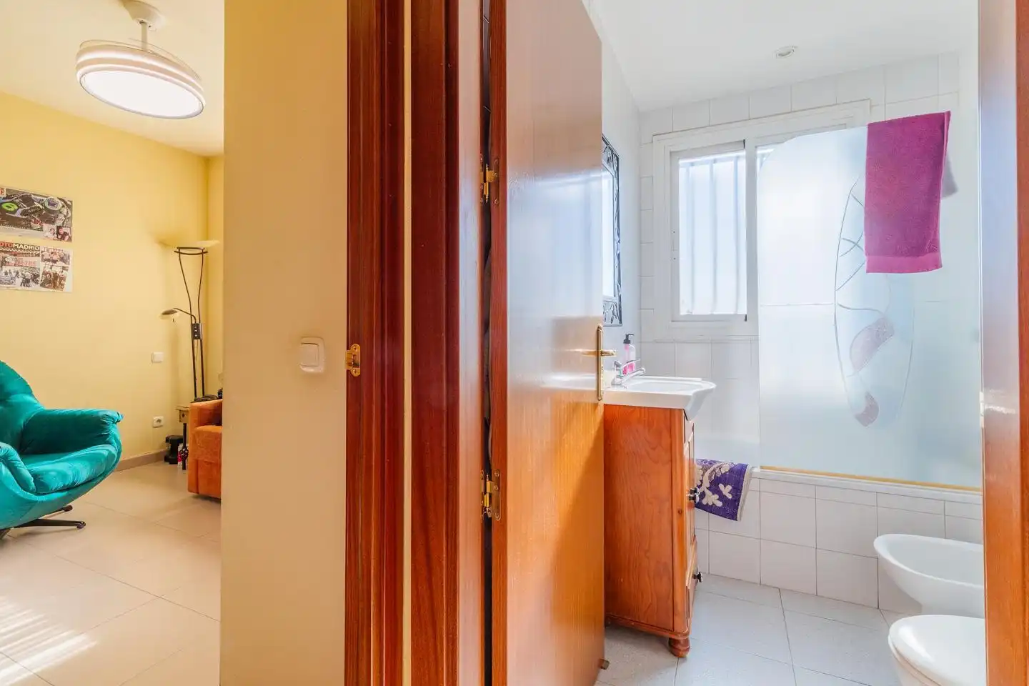 Bathroom of Flat for sale in Torrejón de Ardoz  with Air Conditioner, Heating and Storage room