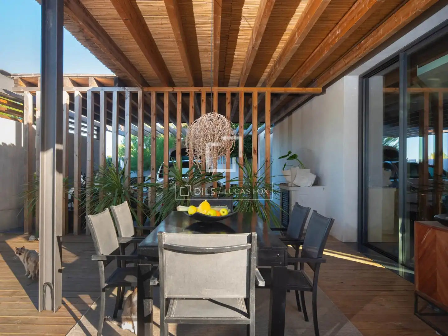 Terrassa de Casa o xalet en venda en Sant Josep de sa Talaia amb Aire condicionat, Calefacció i Jardí privat