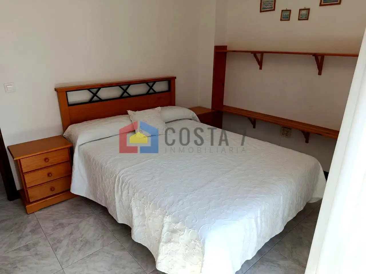 Bedroom of Flat for sale in Noja  with Heating, Terrace and Furnished