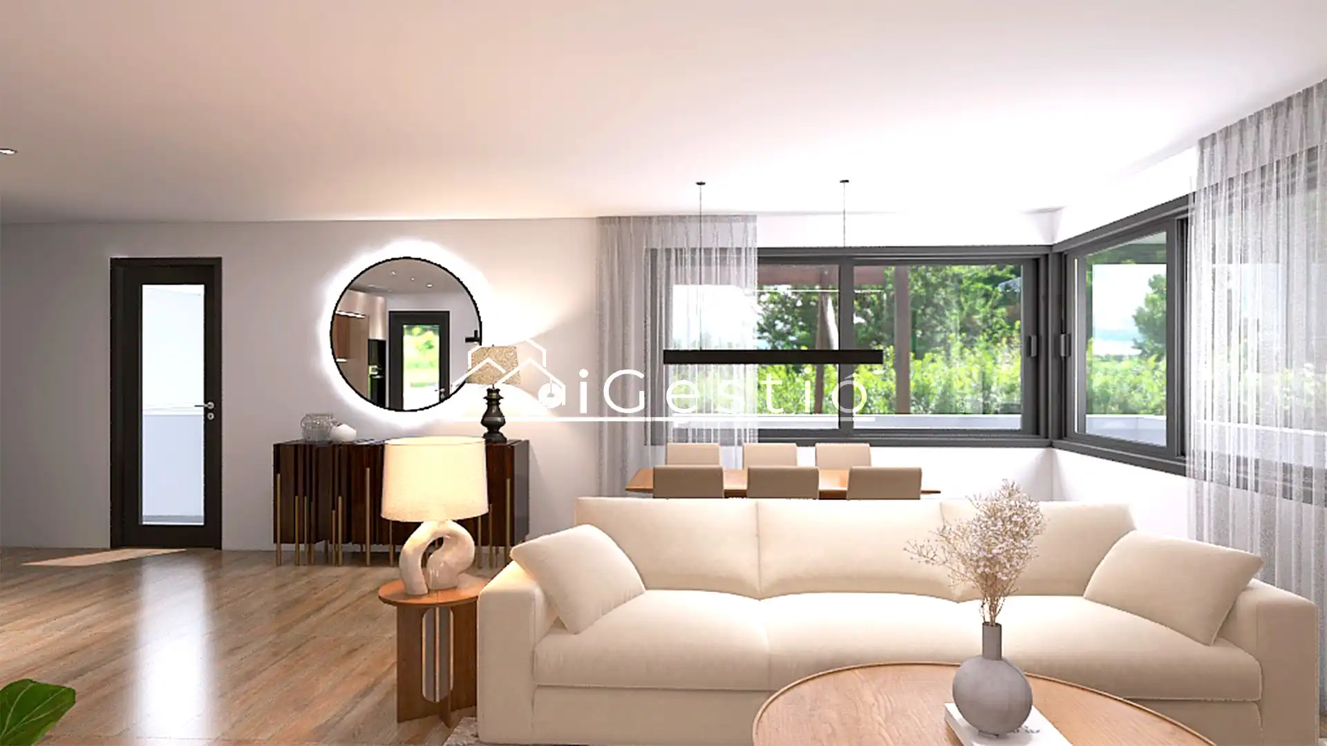 Sala de estar de Casa o chalet en venta en Abrera